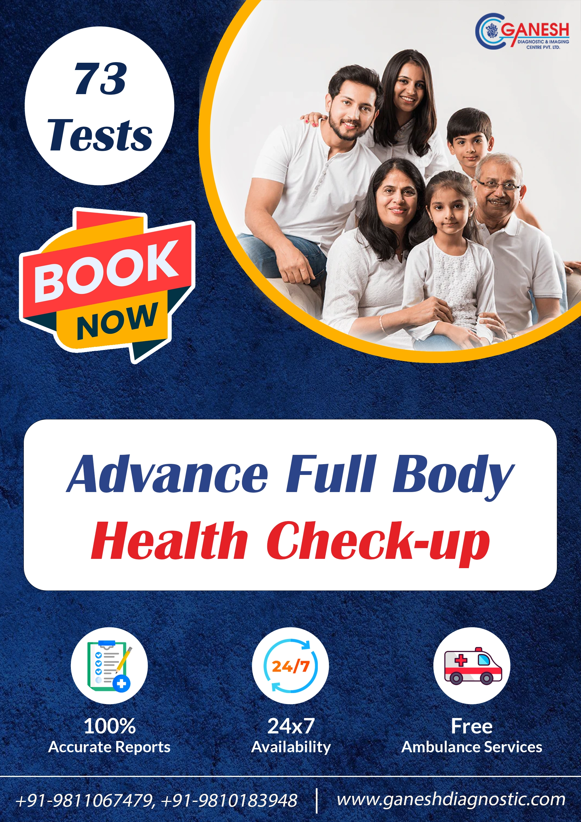 Advance Full Body Health Checkup